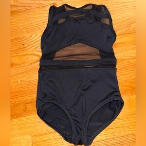 Five Dancewear Black Leotard